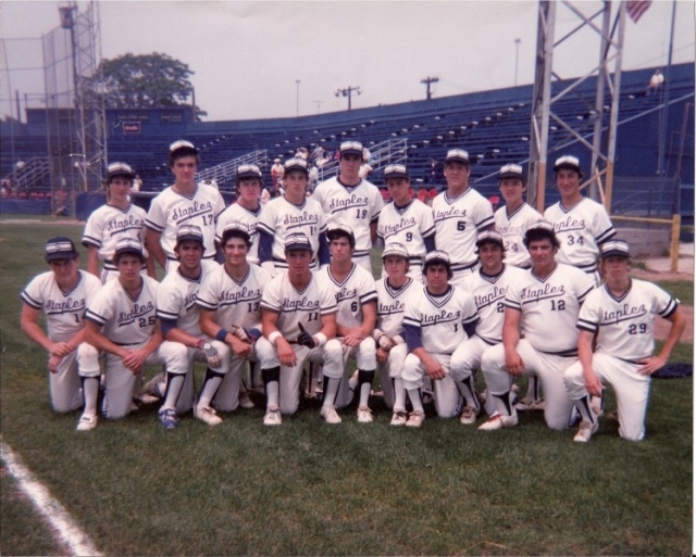Staples Baseball State Championship Game 1979