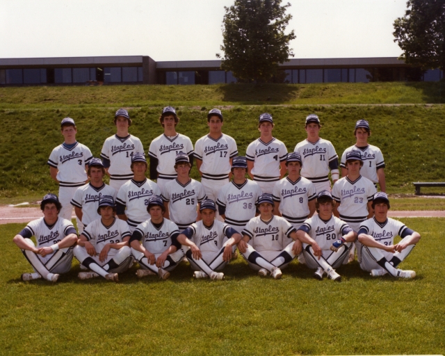 1981 Staples Baseball Team