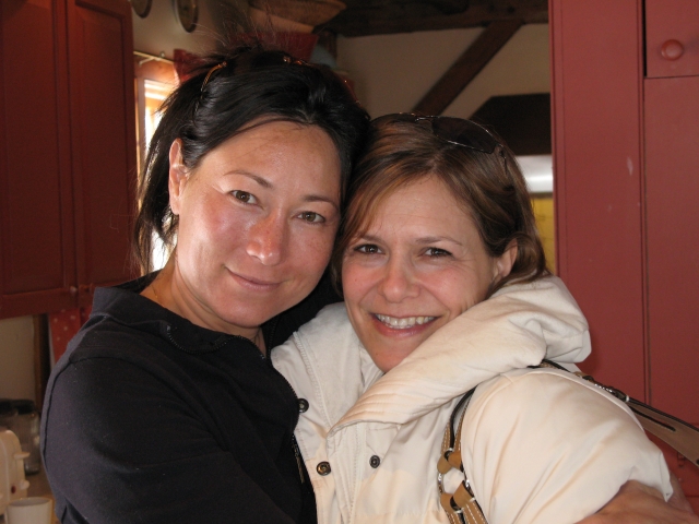 Susan and Sachi, Vermont 2007. 